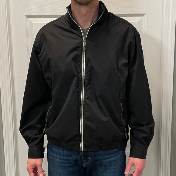 Tommy Bahama Mens Bomber Jacket Large - Picture 2 of 8